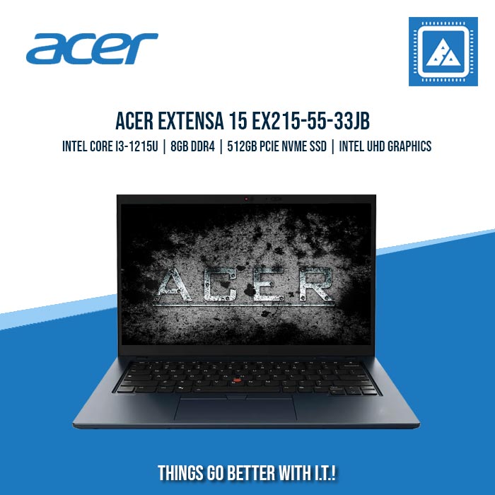ACER EXTENSA 15 EX215-55-33JB i3-1215U/8GB/512GB NVME | BEST FOR STUDENTS AND FREELANCERS LAPTOP ACER EXTENSA 15 EX215-55-33JB i3-1215U/8GB/512GB NVME | BEST FOR STUDENTS AND FREELANCERS LAPTOP